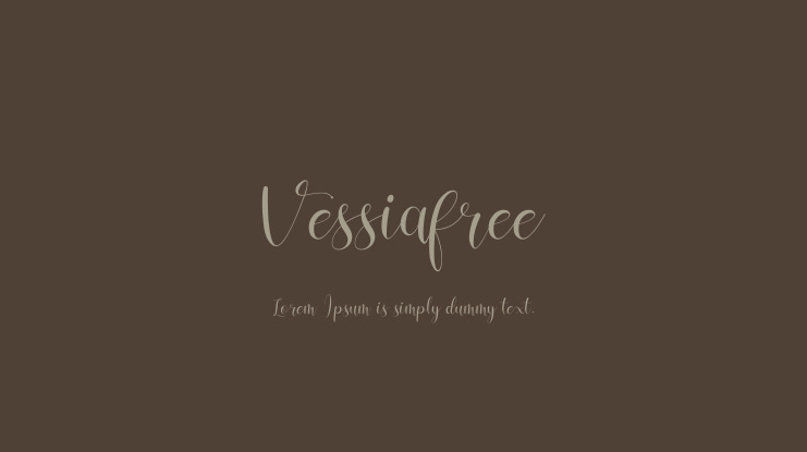 Vessiafree Font