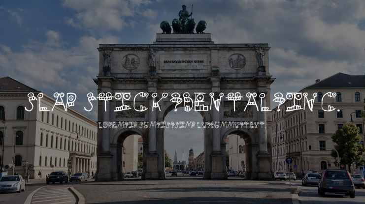 Slapstick Dental Inc. Font