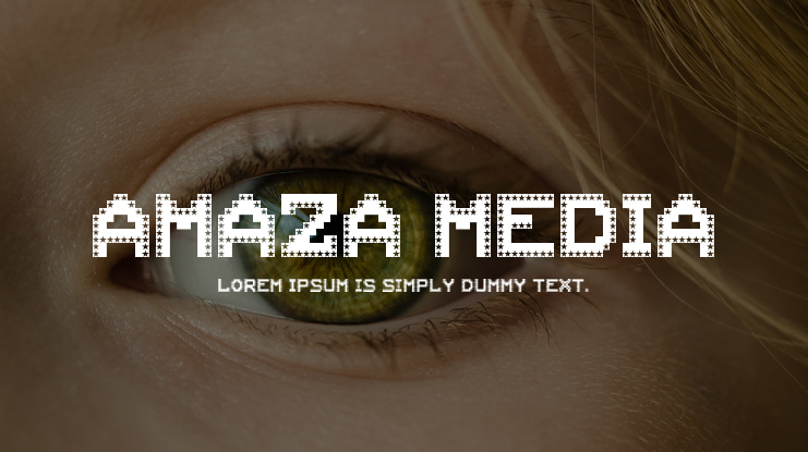 AMAZA MEDIA Font