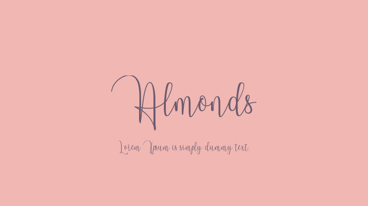 Almonds Font