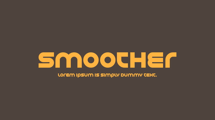 Smoother Font