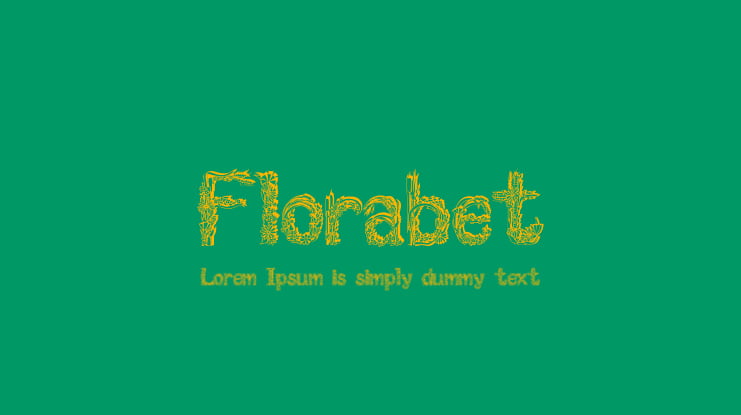 Florabet Font