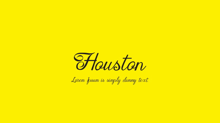 Houston Font