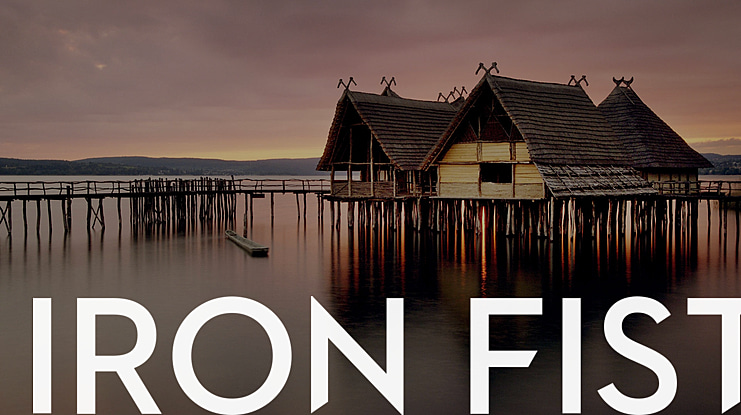 Iron Fist Font