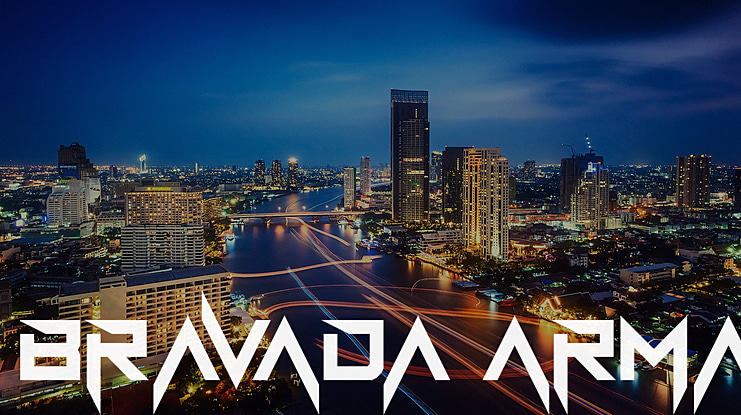 BravAda Arma Font