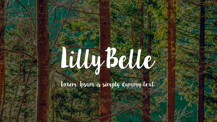 LillyBelle Font
