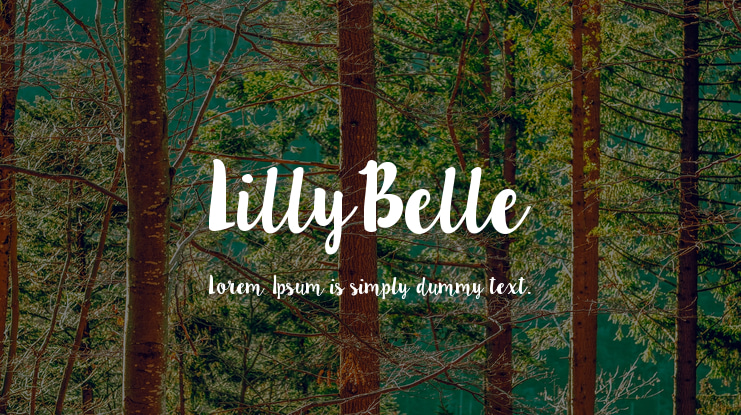 LillyBelle Font