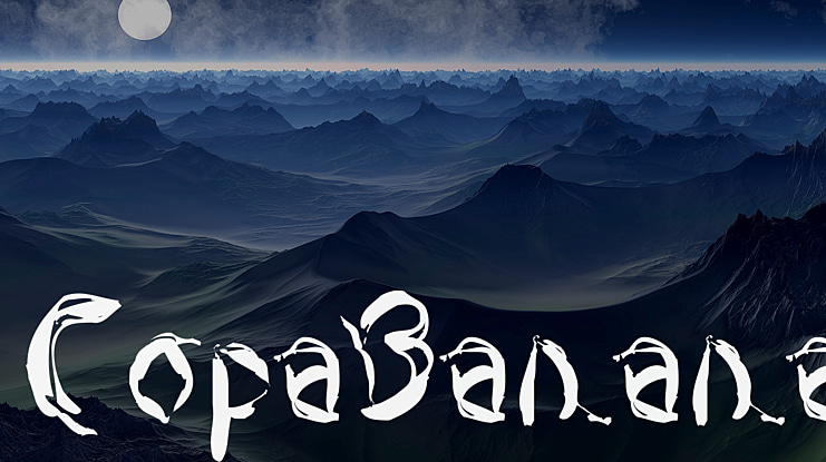 Copa Banana Font