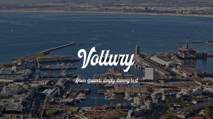Voltury Font