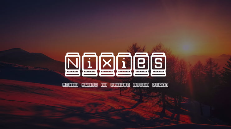Nixies Font