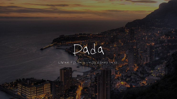 Dada Font