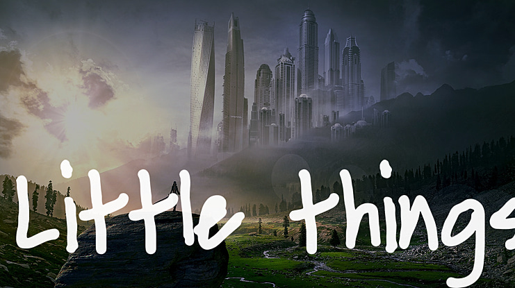 Little things Font