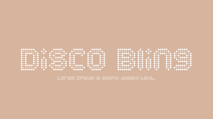 Disco Bling Font