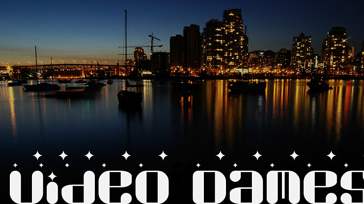 Video Dames Font