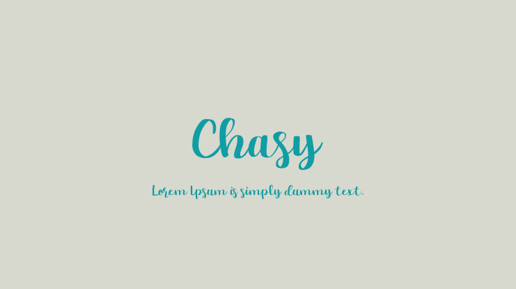 Chasy Font