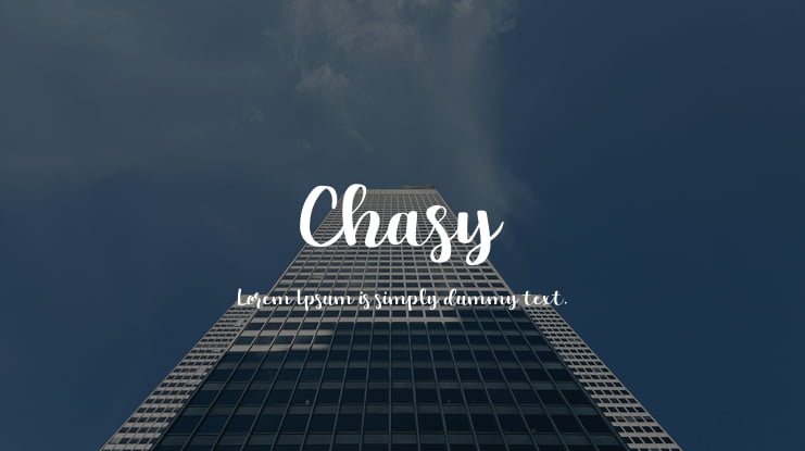 Chasy Font