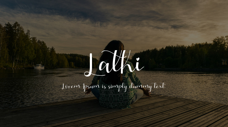 Lathi Font