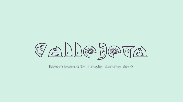 Callejera Font Family