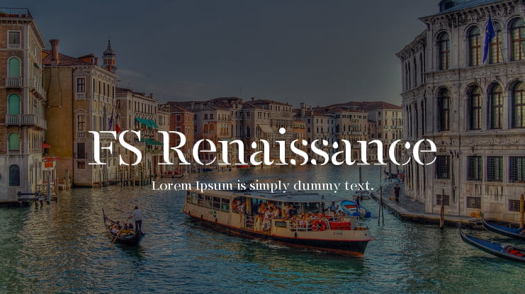 FS Renaissance Font