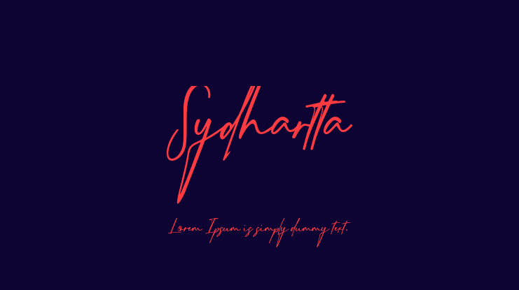 Sydhartta Font
