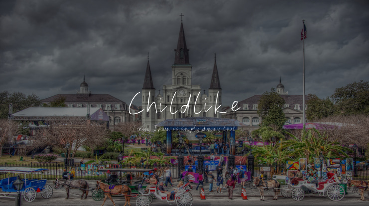Childlike Font