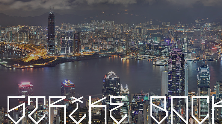 Strike Back Font