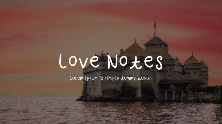 Love Notes Font