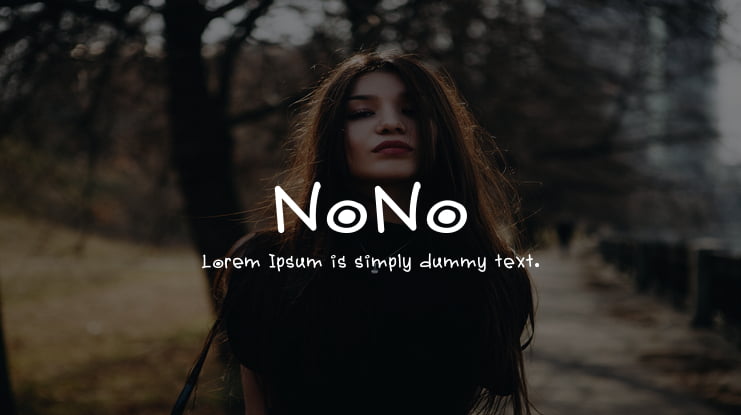 NoNo Font