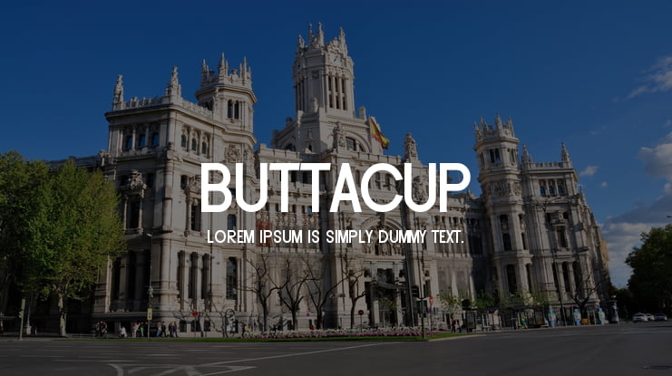 Buttacup Font Family