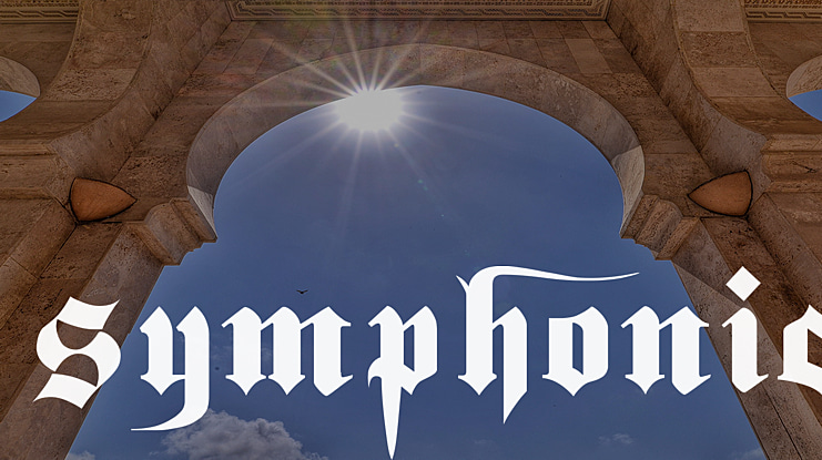 symphonic Font