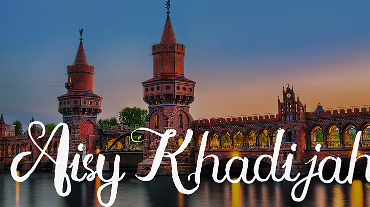 Aisy Khadijah Font Family