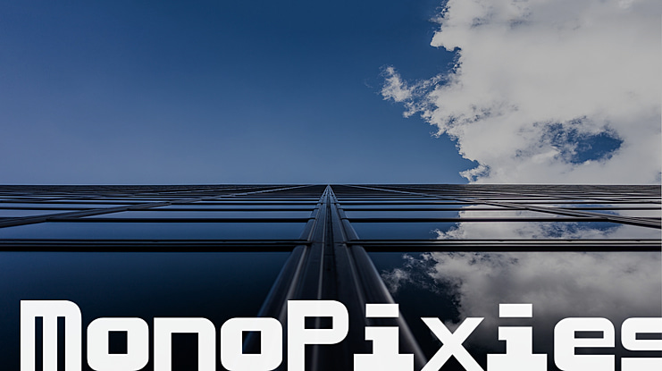 MonoPixies Font