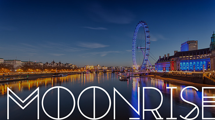 Moonrise Font Family
