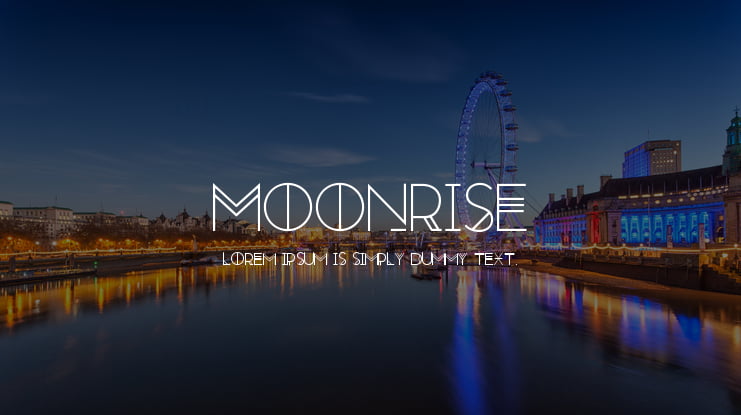 Moonrise Font Family