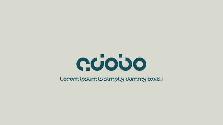 adobo Font