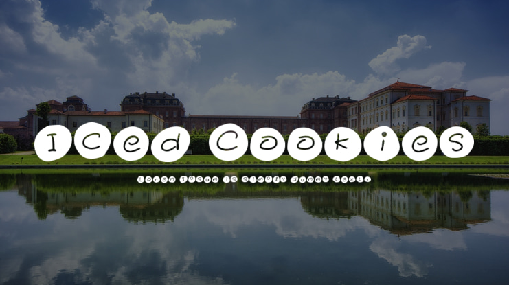 Iced Cookies Font Family