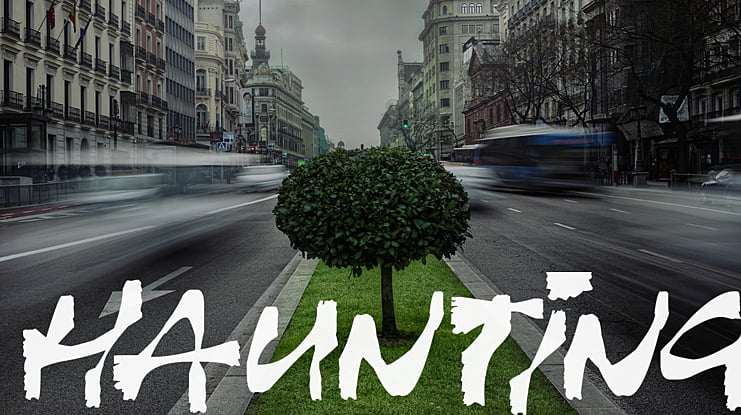 Haunting Font Family