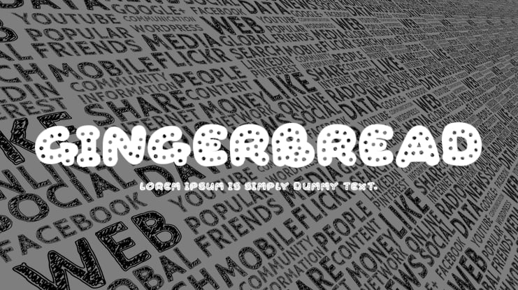 Gingerbread Font Family