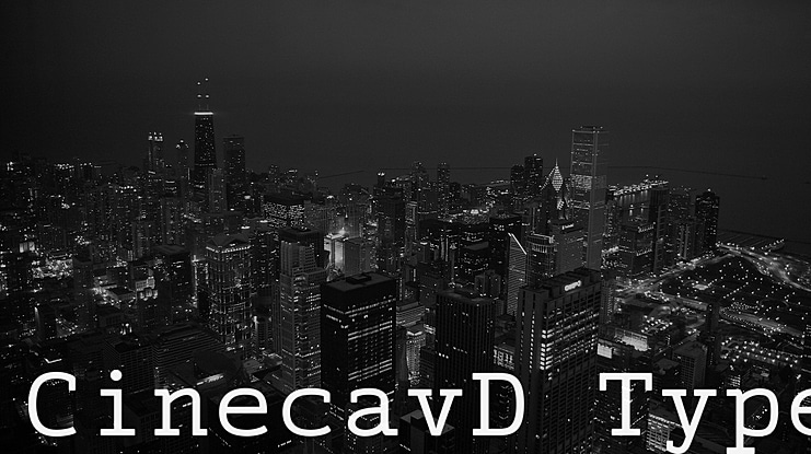 CinecavD Type Font