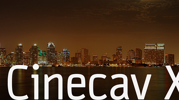 Cinecav X Font Family