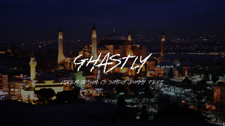 Ghastly Font Family