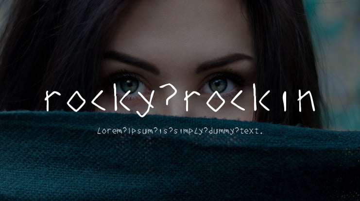 rocky rockin Font