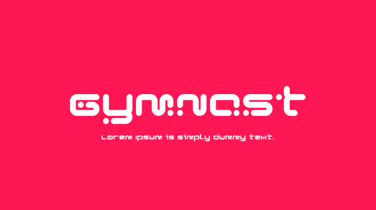 Gymnast Font