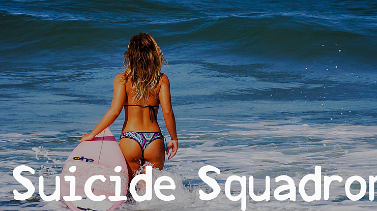 Suicide Squadron Font