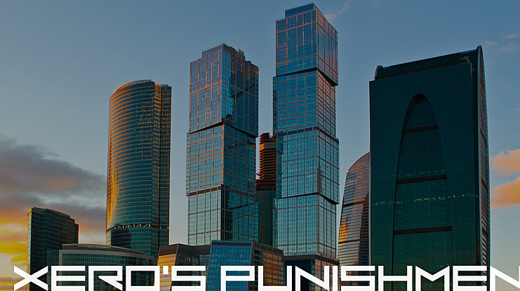 Xero's Punishment Font