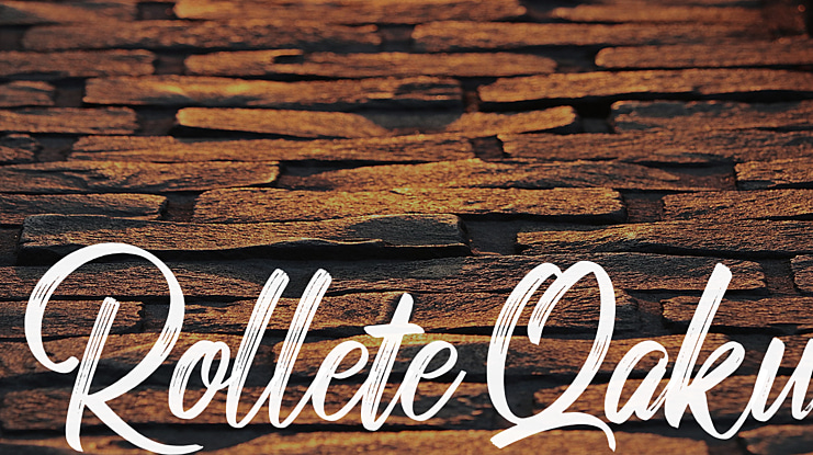 Rollete Qaku Font