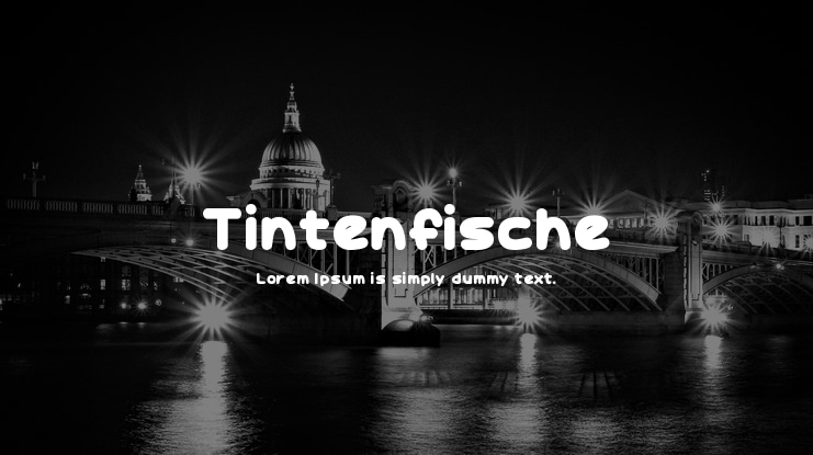 Tintenfische Font