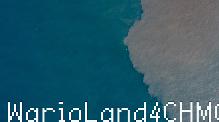 WarioLand4CHMC Font