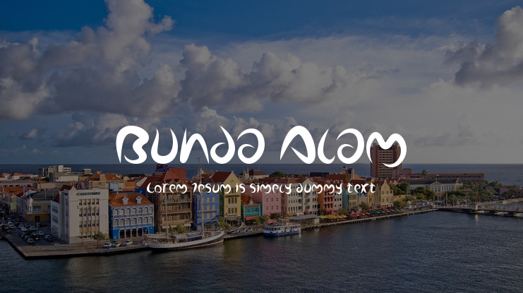 Bunda Alam Font
