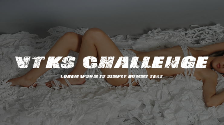 Vtks-Challenge Font